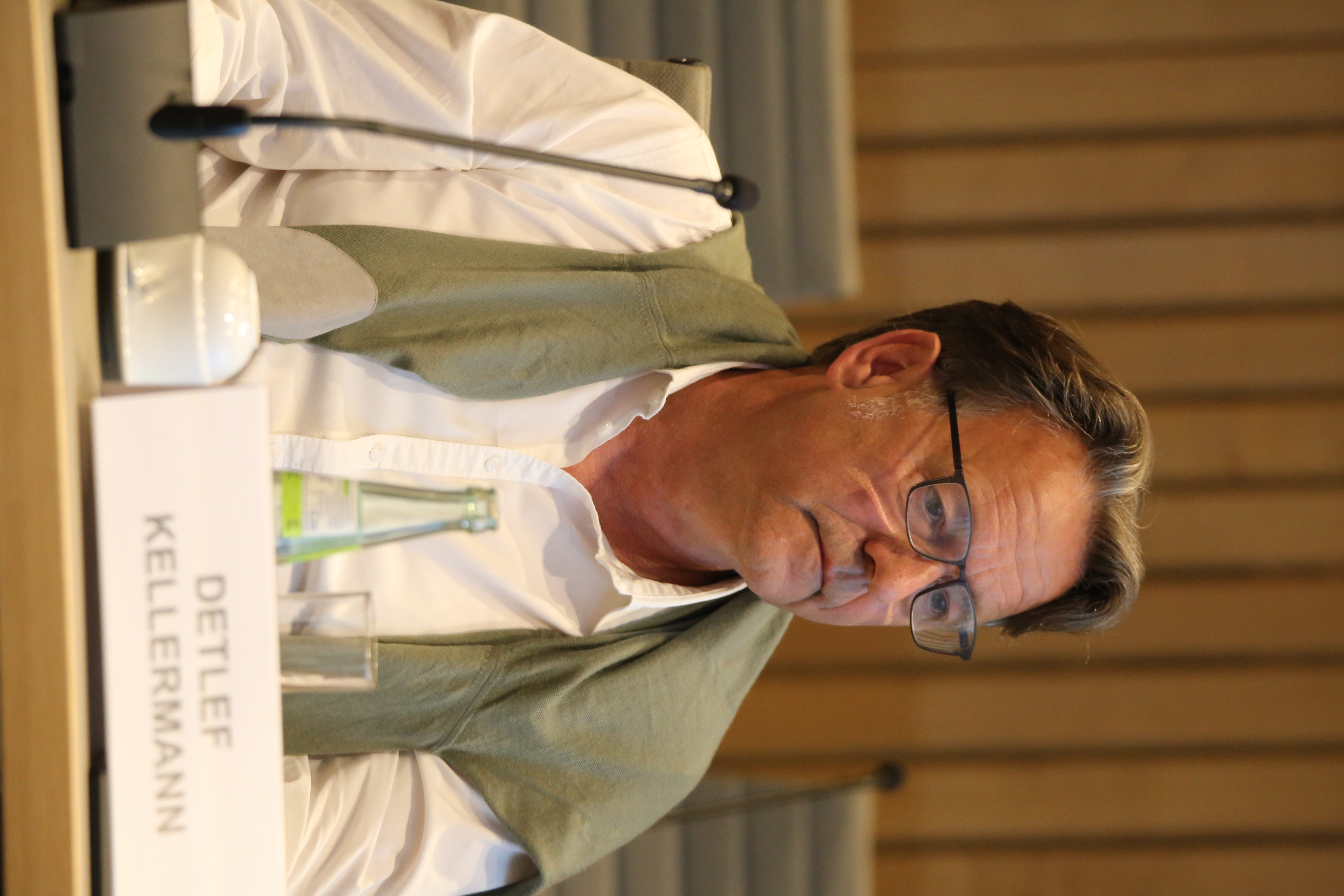 Detlef Kellermann erläuterte seine Sicht während  der Veranstaltung "Kinderrechte und Recht auf Unterricht?"