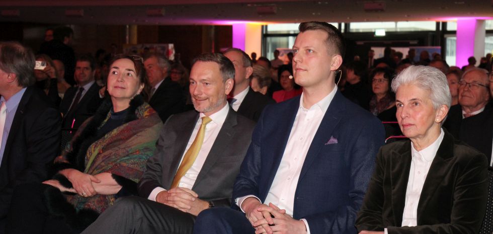 Angela Freimuth, Christian Lindner, Henning Höne,  Marie-Agnes Strack Zimmermann