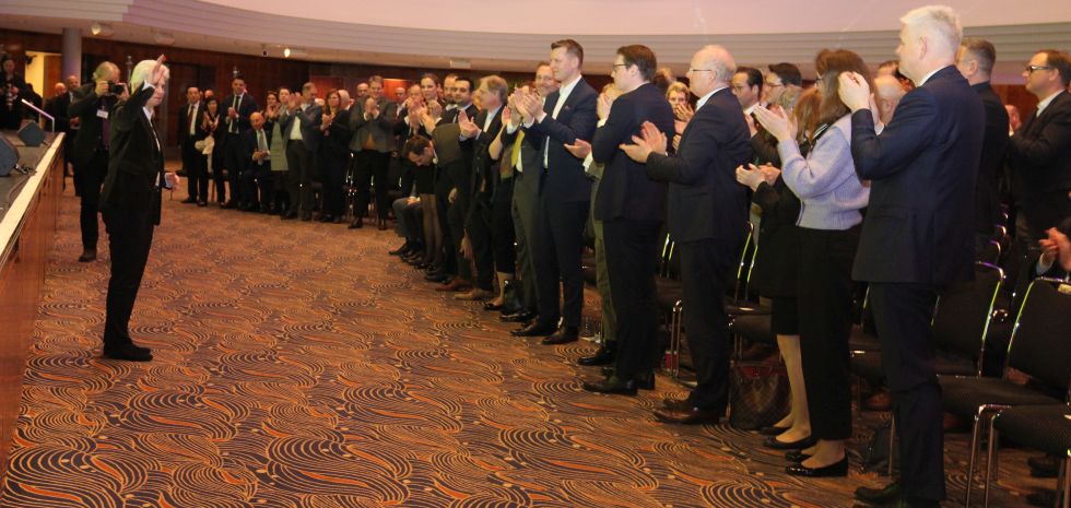 Standing Ovation für Marie-Agnes Strack-Zimmermann