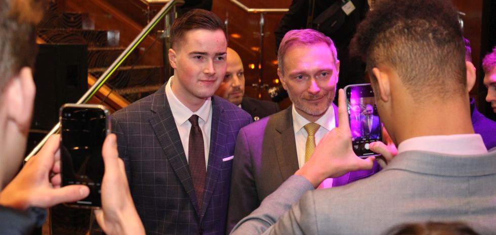 Selfie mit Christian Lindner