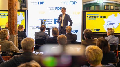 FDP-Fraktion NRW Comeback-Tour für NRW in Düsseldorf