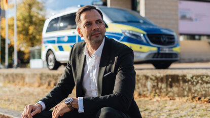 Marc Lürbke Polizeiwagen