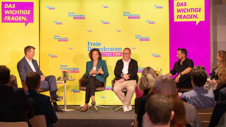 Eindrücke vom Liberalen Talk im Landtag NRW - KI oder KO