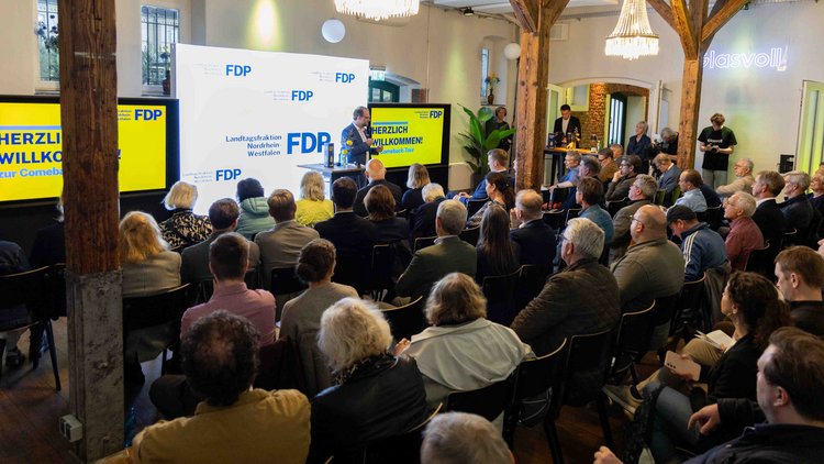 FDP-Fraktion NRW Comeback-Tour für NRW in Düsseldorf