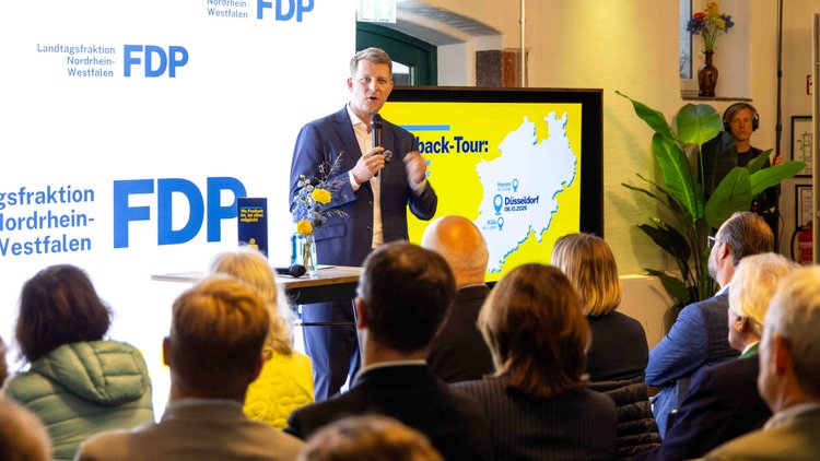 FDP-Fraktion NRW Comeback-Tour für NRW in Düsseldorf