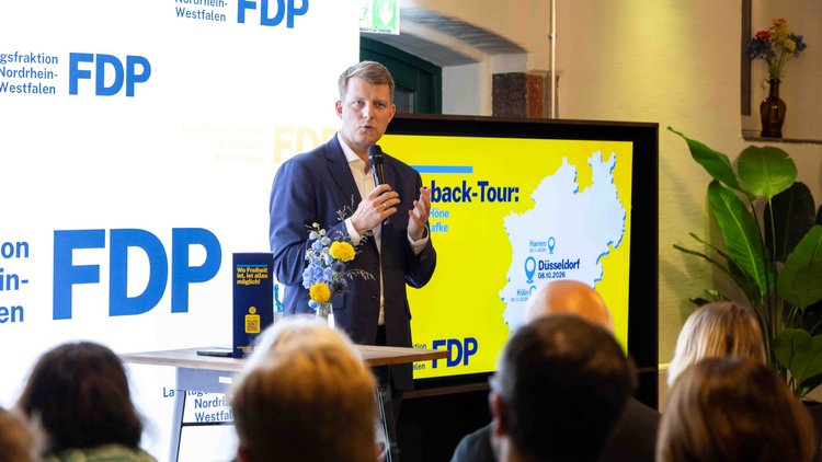 FDP-Fraktion NRW Comeback-Tour für NRW in Düsseldorf