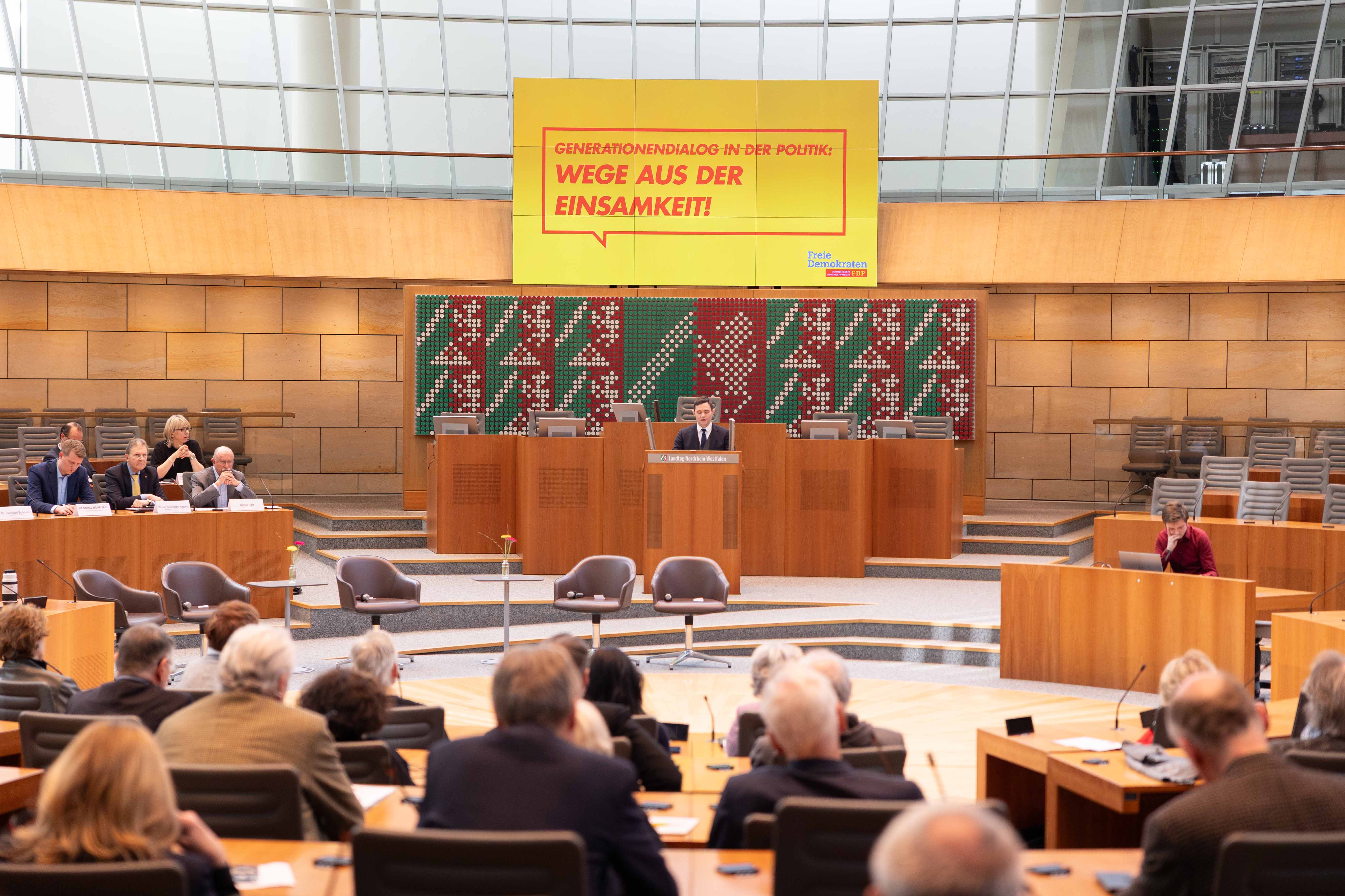 3. Liberaler Seniorentag im Landtag Nordrhein-Westfalen