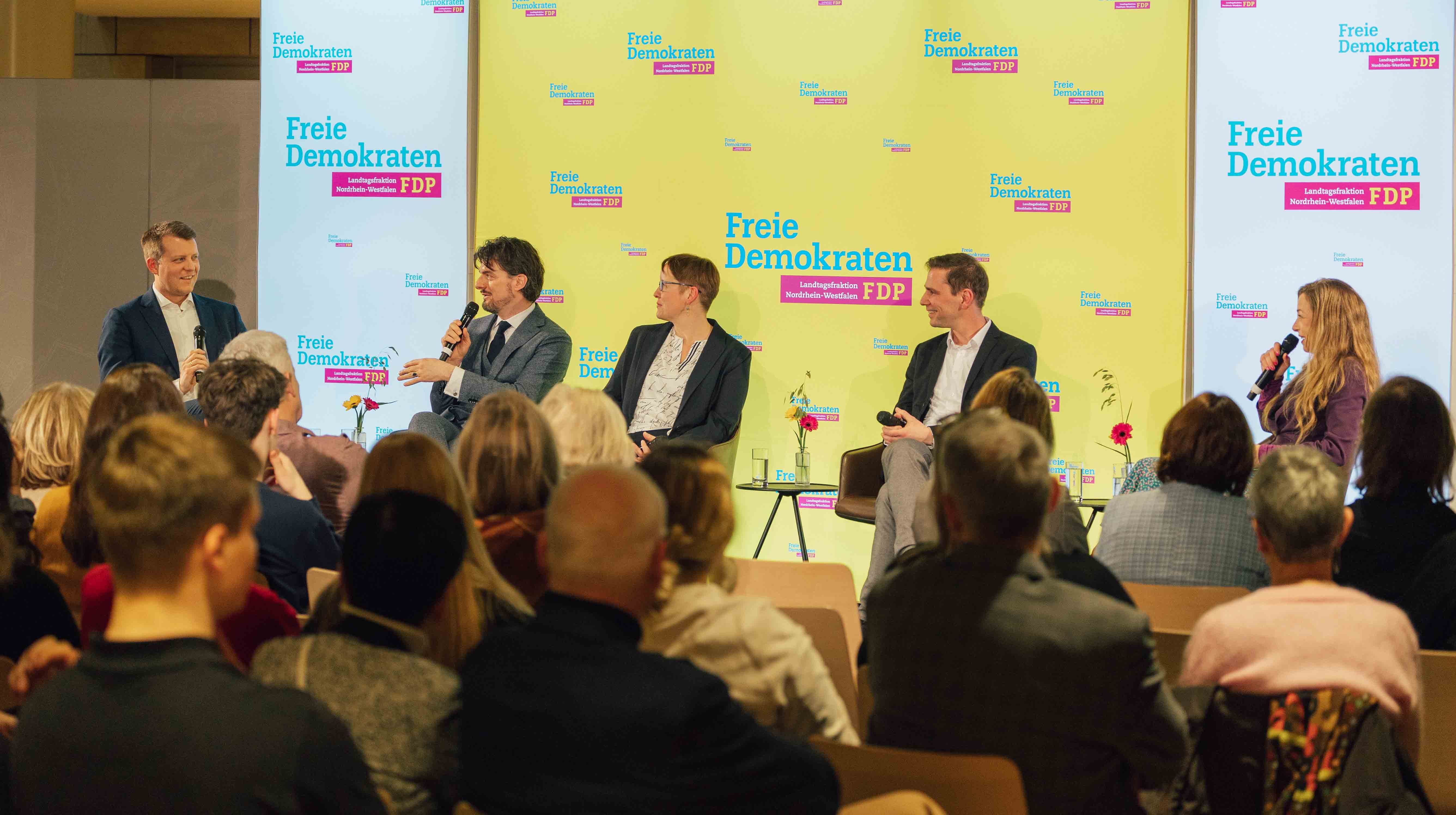 Liberaler Talk der FDP-Landtagsfraktion NRW: Startklar fürs Leben – Wie gelingt frühe (Sprach-)Bildung für jedes Kind?