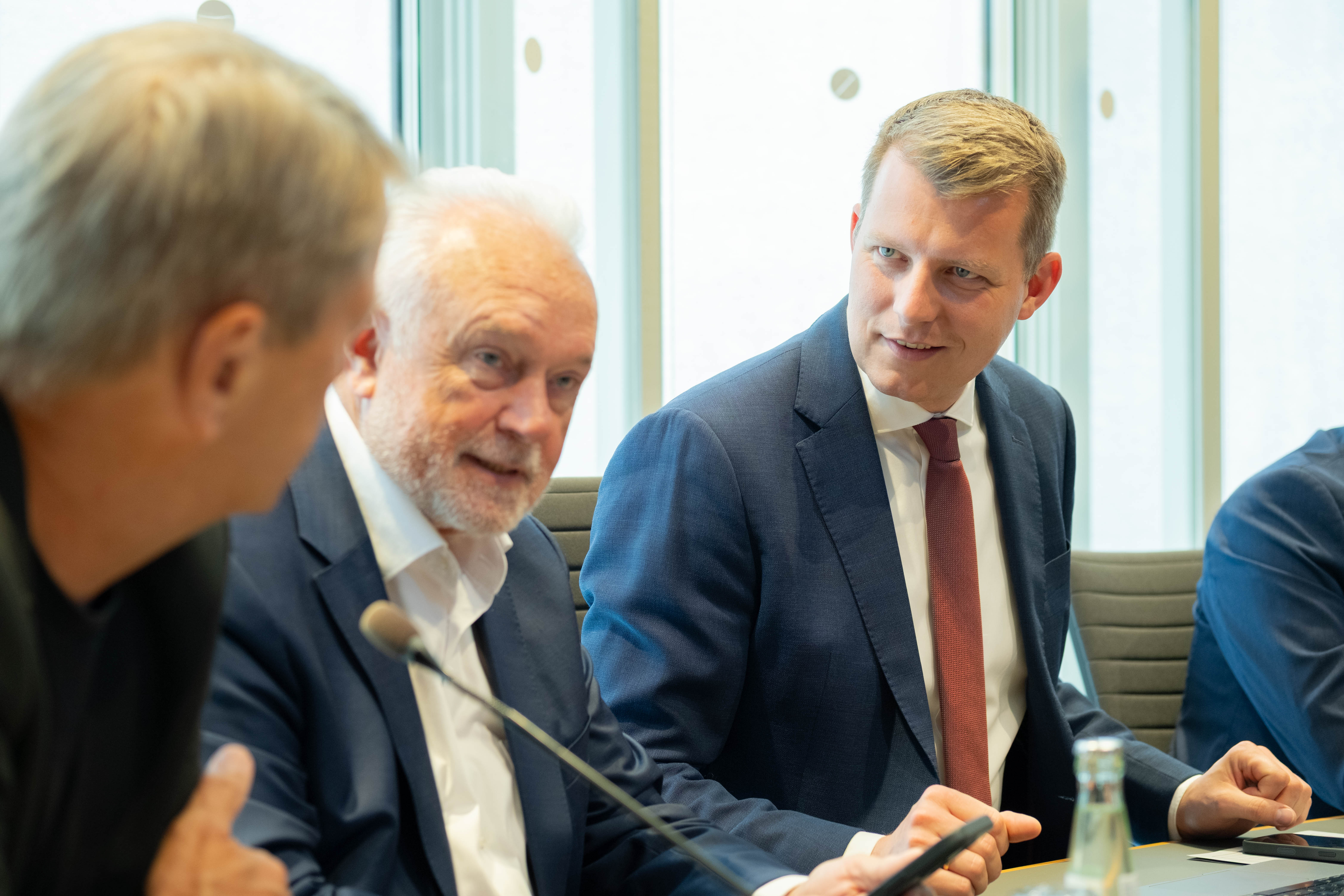 Austausch mit Wolfgang Kubicki in der FDP-Fraktionssitzung