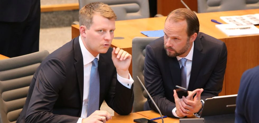 F. v. l. n. r.: Henning Höne, Marcel Hafke