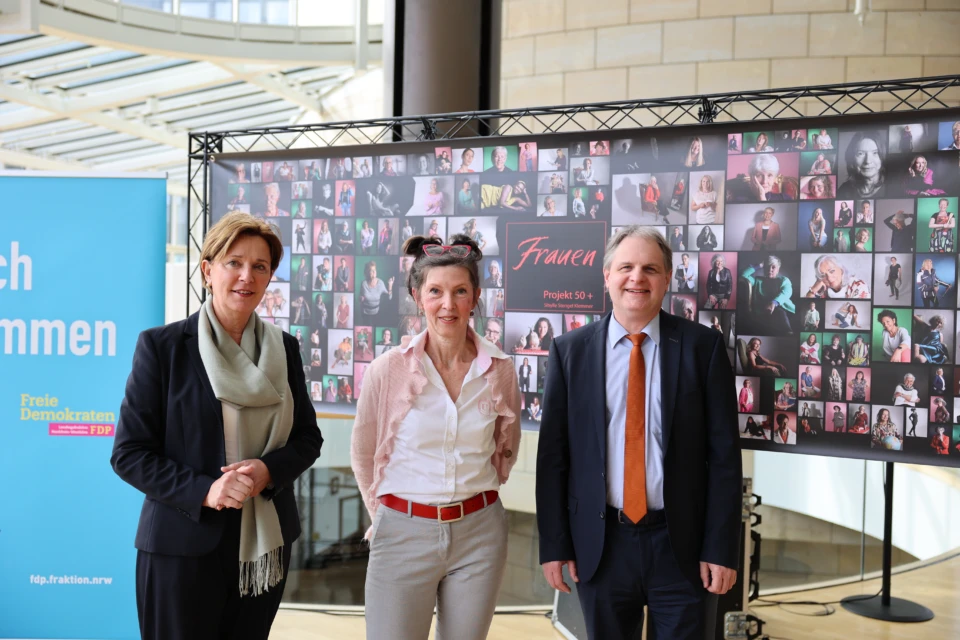F. v. l. n. r.: Yvonne Gebauer, Sibylle Stengel Klemmer, Ralf Witzel