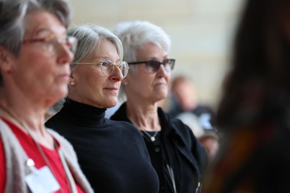 Gäste - Vernissage zum Kunstprojekt von Sibille Stengel-Klemmer