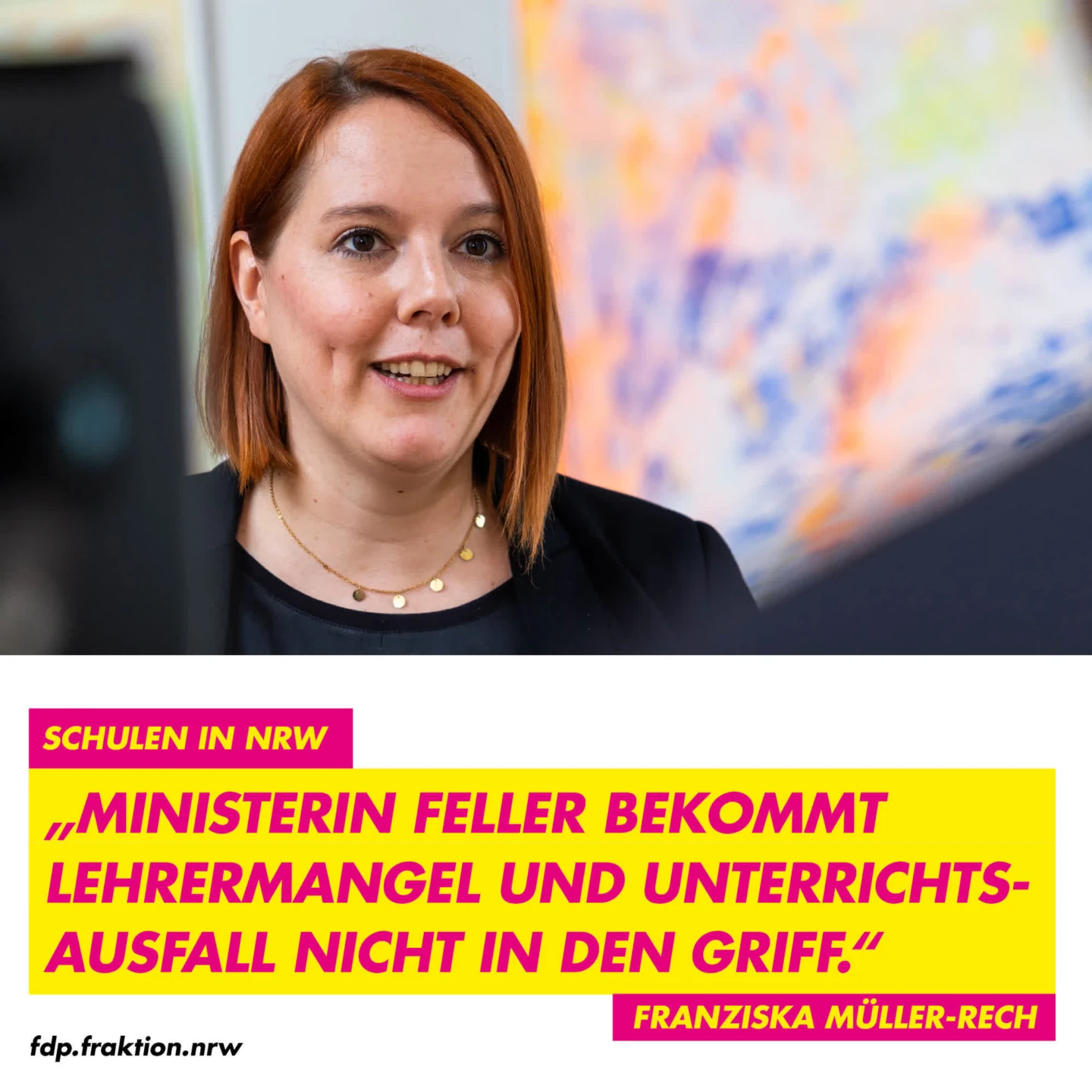 Beitrag in den Sozialen Medien