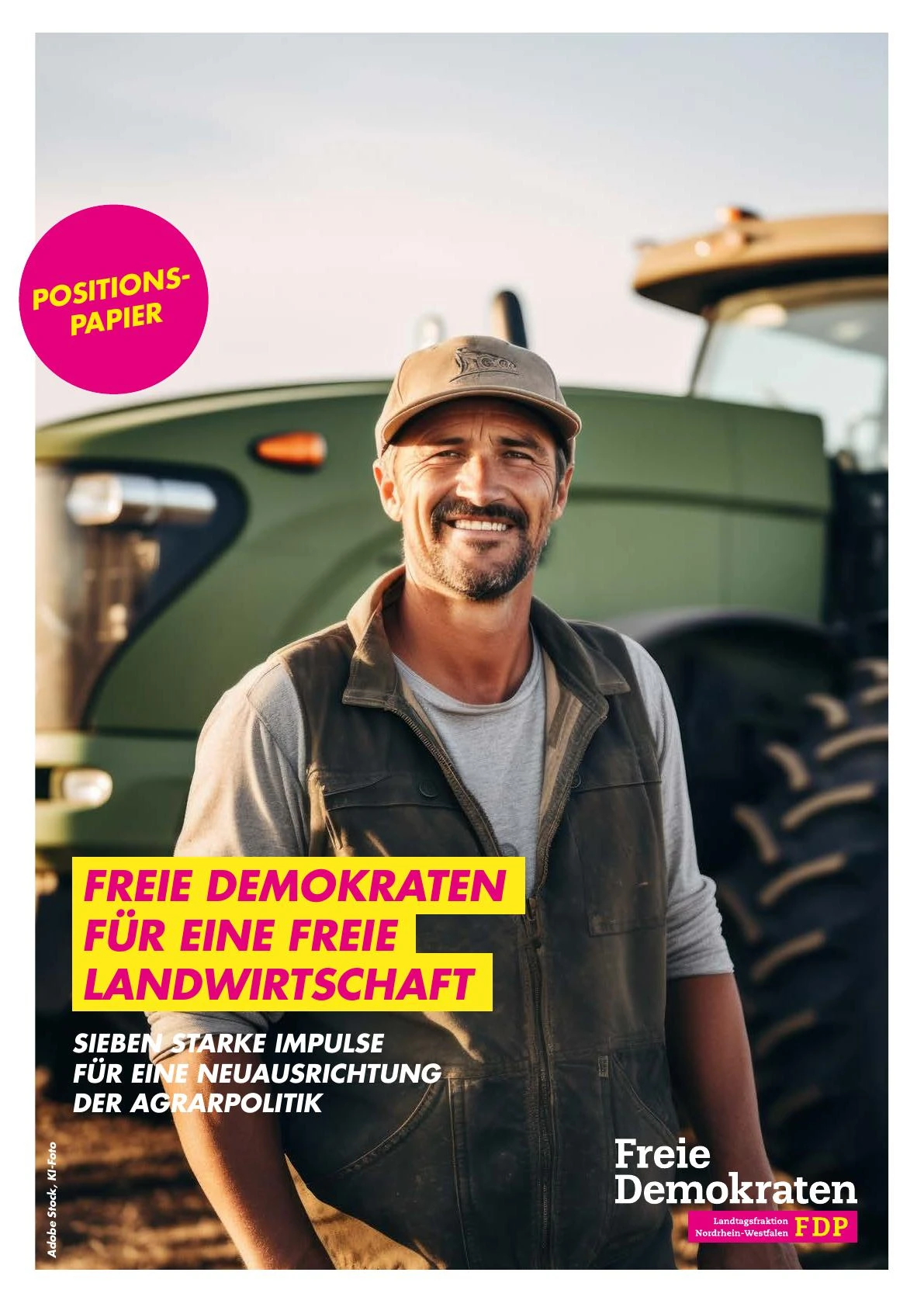 FREIE DEMOKRATEN FÜR EINE FREIE LANDWIRTSCHAFT SIEBEN STARKE IMPULSE FÜR EINE NEUAUSRICHTUNG DER AGRARPOLITIK