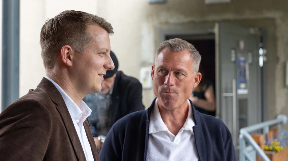 Henning Höne und Ingo Anderbrügge