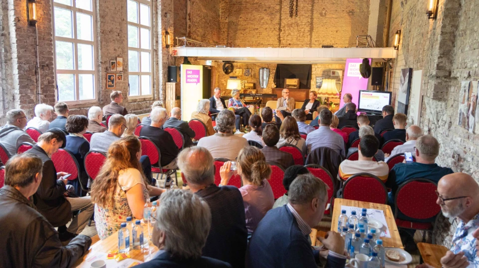 Kulturfrühstück im Wohnzimmer GE e.V. Lüfterhalle, Gelsenkirchen