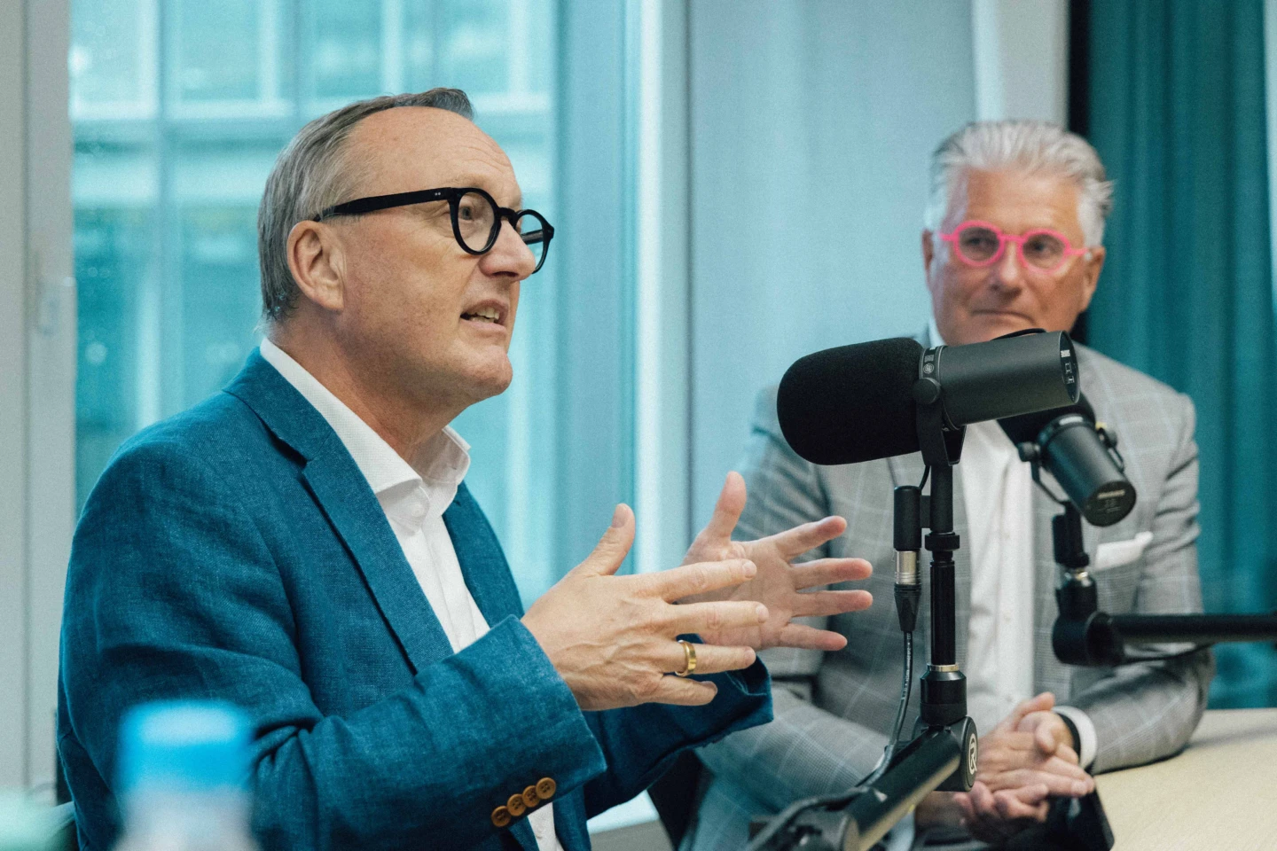 Andreas Meyer-Falcke und Karl-Heinz Land im KI-Talk.