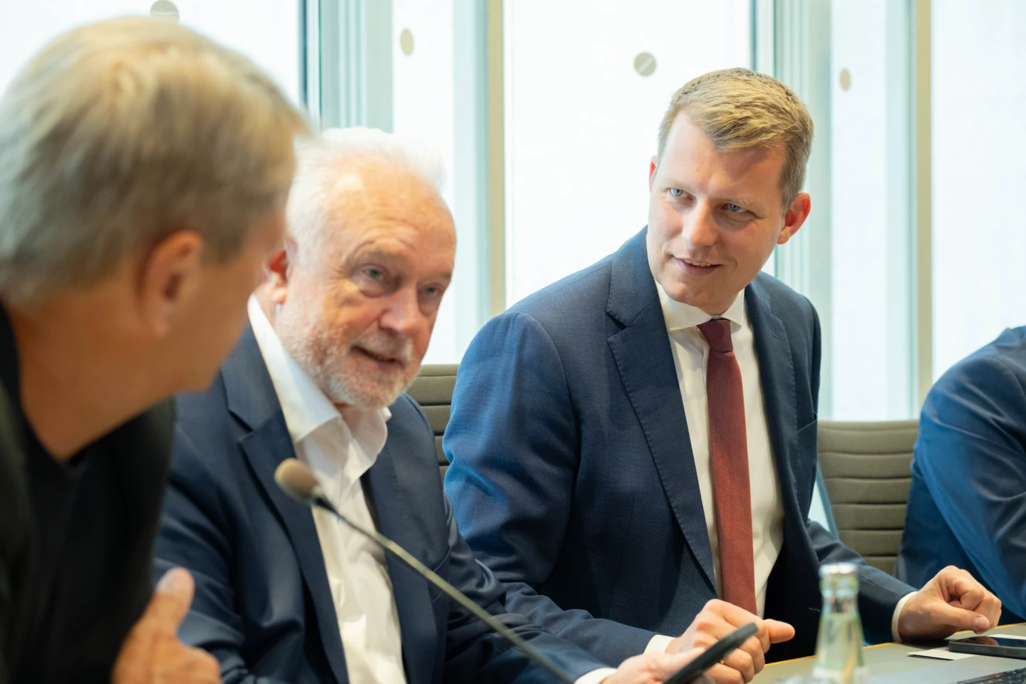 Austausch mit Wolfgang Kubicki in der FDP-Fraktionssitzung