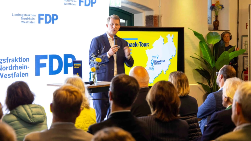 FDP-Fraktion NRW Comeback-Tour für NRW in Düsseldorf
